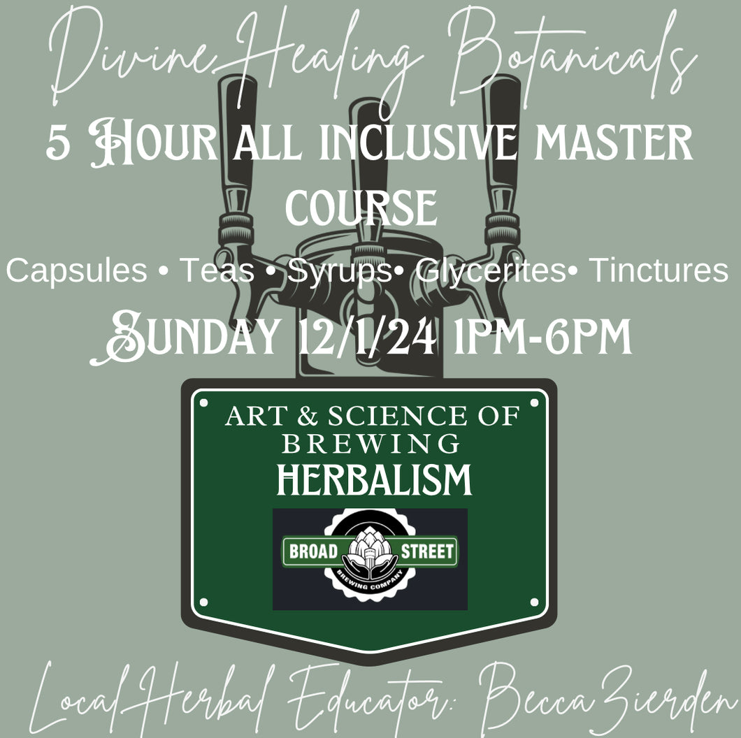 BREWING HERBALISM MASTER-COURSE