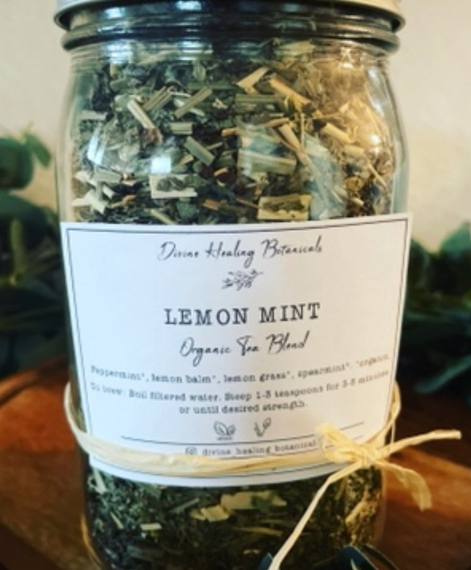 Lemon Mint Herbal Tea Blend